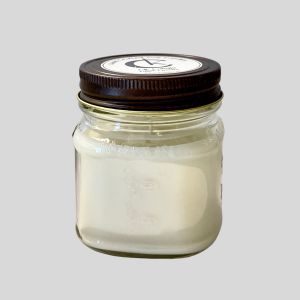 Handcrafted Soy Candle by CK Candle, 8oz Mason Jar