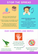 Hand Sanitizing Wipes - Fresh Aloe